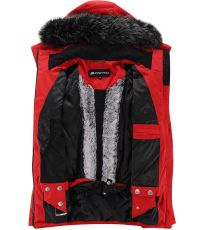 Dámská lyžařská bunda KORA ALPINE PRO tmavě červená