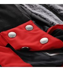 Dámská lyžařská bunda KORA ALPINE PRO tmavě červená