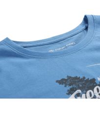 Dámské bavlněné triko WORLDA ALPINE PRO modrá