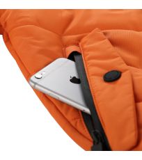 Dětská zimní bunda ICYBO 5 ALPINE PRO spáleně oranžová