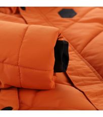 Dětská zimní bunda ICYBO 5 ALPINE PRO spáleně oranžová