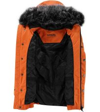 Dětská zimní bunda ICYBO 5 ALPINE PRO spáleně oranžová