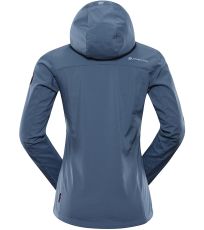 Dámská softshellová bunda NOOTKA 8 ALPINE PRO tmavá ocelověmodrá