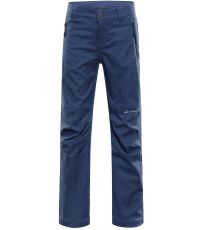 Dětské softshellové kalhoty PLATAN 4 ALPINE PRO mood indigo