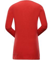 Dámské triko s dlouhým rukávem MEGANA ALPINE PRO paprikově červená