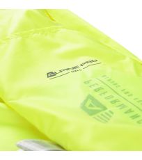 Pánská ultra lehká bunda BERYL 5 ALPINE PRO reflexní žlutá