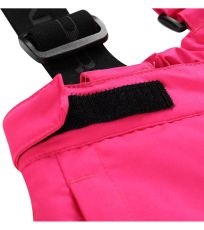 Dětské lyžařské kalhoty ANIKO 5 ALPINE PRO pink glo
