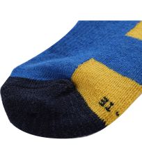 Dětské vlněné ponožky INDO ALPINE PRO cobalt blue