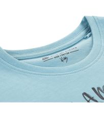 Dětské triko - organická bavlna EKOSO ALPINE PRO milky blue