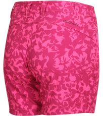 Dámské outdoorové šortky OLECA ALPINE PRO carmine rose