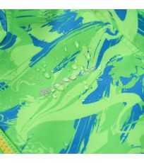 Dětská softshellová bunda LANCO ALPINE PRO Neon zelená