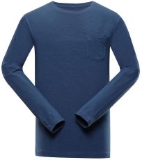 Pánské triko s dlouhým rukávem MEGAN ALPINE PRO blue wing teal