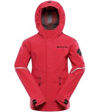 Dětská outdoorová bunda s PTX membránou ZARRO ALPINE PRO malinová