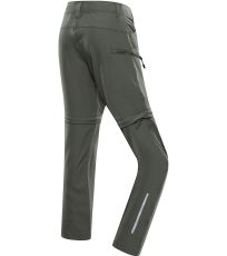 Dětské outdoorové kalhoty - odepínatelné NESCO 2 ALPINE PRO olivine
