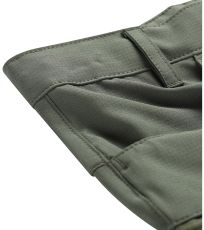 Dětské outdoorové kalhoty - odepínatelné NESCO 2 ALPINE PRO olivine