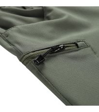 Dětské outdoorové kalhoty - odepínatelné NESCO 2 ALPINE PRO olivine