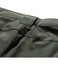 Dětské outdoorové kalhoty - odepínatelné NESCO 2 ALPINE PRO olivine