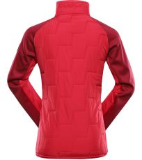 Dětská mikina s merino výplní JORWO ALPINE PRO malinová