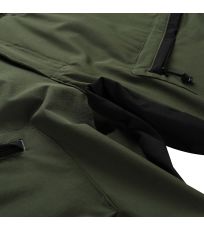 Pánské softshellové kalhoty AKAN 2 ALPINE PRO rifle green