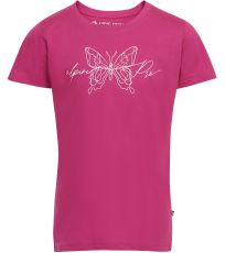 Dětské triko BLOQO ALPINE PRO fuchsie