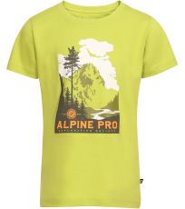 Dětské triko AZERO ALPINE PRO fuchsie