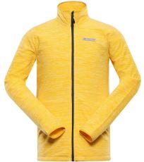 Pánská fleece mikina CASSIUS 5 ALPINE PRO lemon curry