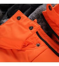 Pánská zimní bunda MOLID ALPINE PRO tmavě oranžová