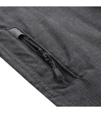Dětské softshellové kalhoty PLATAN 5 ALPINE PRO tmavě šedá