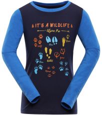 Dětské triko s dlouhým rukávem TOWERO 4 ALPINE PRO mood indigo
