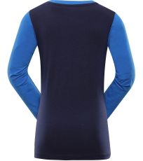 Dětské triko s dlouhým rukávem TOWERO 4 ALPINE PRO mood indigo