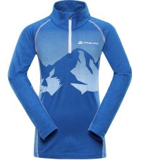 Dětské funkční triko dlouhý rukáv NEVEO 6 ALPINE PRO cobalt blue