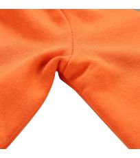 Dětská mikina MODALO ALPINE PRO tmavě oranžová