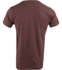 Pánské triko s krátkým rukávem ZEBARO ALPINE PRO rum raisin