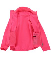 Dětská softshellová bunda MULTO ALPINE PRO růžová