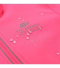 Dětská softshellová bunda MULTO ALPINE PRO růžová