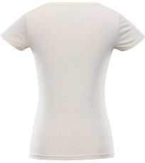 Dámské bavlněné triko CASTA ALPINE PRO krémová