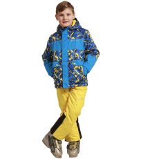 Dětská lyžařská bunda INTKO 2 ALPINE PRO fuchsiová