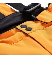 Dětské lyžařské kalhoty NUDDO 5 ALPINE PRO radiant yellow
