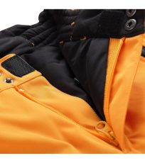 Dětské lyžařské kalhoty NUDDO 5 ALPINE PRO radiant yellow