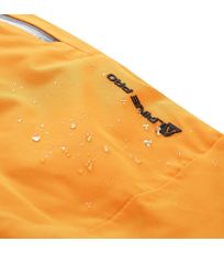 Dětské lyžařské kalhoty NUDDO 5 ALPINE PRO radiant yellow