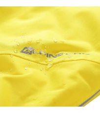 Dětské lyžařské kalhoty ANIKO 4 ALPINE PRO sytě žlutá