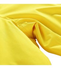 Dětské lyžařské kalhoty ANIKO 4 ALPINE PRO sytě žlutá