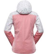 Dámská lyžařská bunda MAKERA 2 ALPINE PRO pink icing