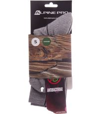 Unisex ponožky BANFF 3 ALPINE PRO River blue