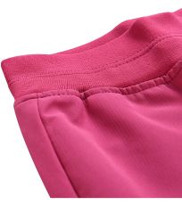 Dětské softshellové kalhoty ZAZO ALPINE PRO fuchsie