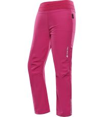 Dětské softshellové kalhoty ZAZO ALPINE PRO fuchsie