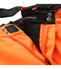 Pánské lyžařské kalhoty LERMON ALPINE PRO neon pomeranč