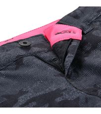 Dětské softshellové šortky TRENTO 2 ALPINE PRO růžová