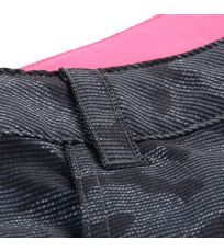 Dámské softshellové šortky TRENTA 2 ALPINE PRO tmavě šedá
