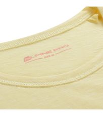 Dámské triko ROZENA 6 ALPINE PRO mellow yellow